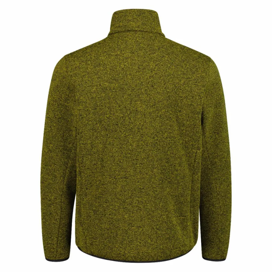 Uomo CMP Pile^Giacca in pile con zip da uomo in knit tech