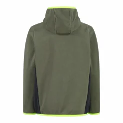 Bambino CMP Pile E Felpe^Giacca in pile con zip da bambino color block con cappuccio