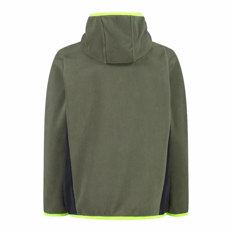 Bambino CMP Pile E Felpe^Giacca in pile con zip da bambino color block con cappuccio