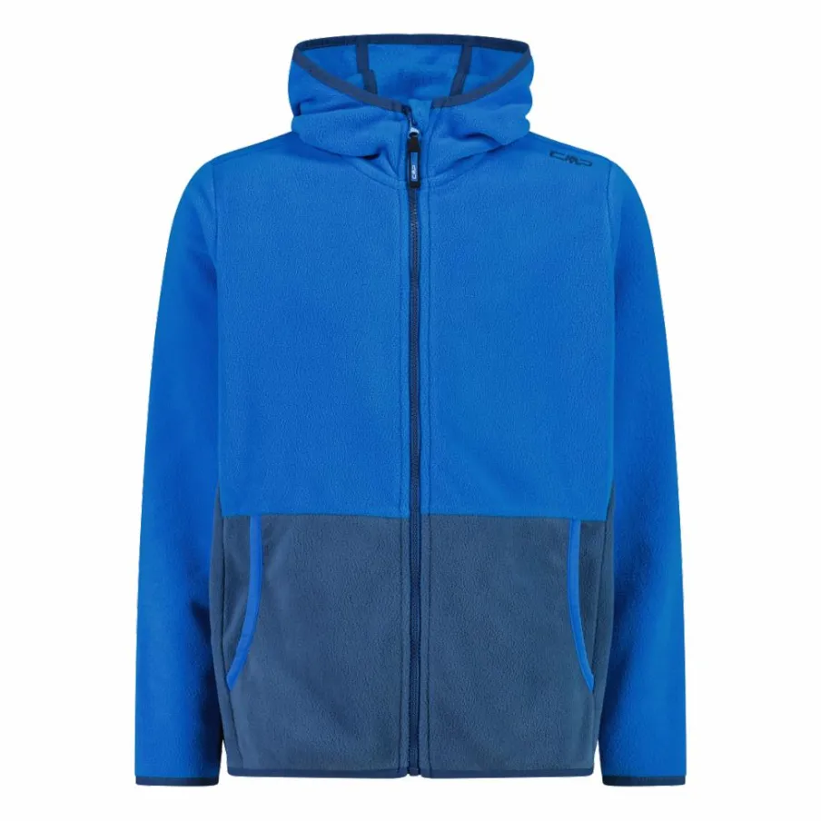Bambino CMP Pile E Felpe^Giacca in pile con zip da bambino color block con cappuccio