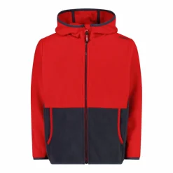 Bambino CMP Pile E Felpe^Giacca in pile con zip da bambino color block con cappuccio