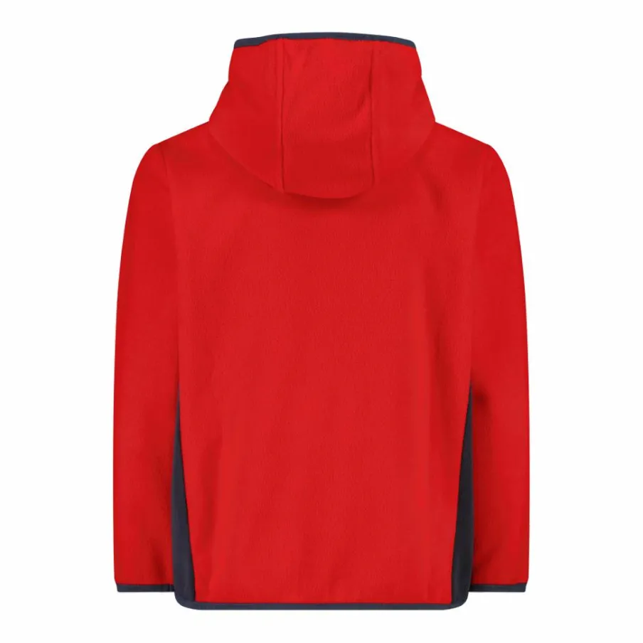 Bambino CMP Pile E Felpe^Giacca in pile con zip da bambino color block con cappuccio