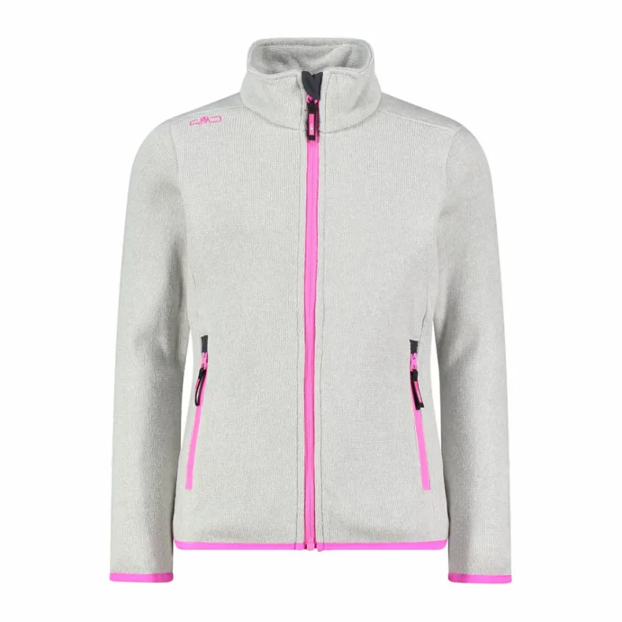 CMP Pile E Felpe^Giacca in pile da bambina in knit-tech