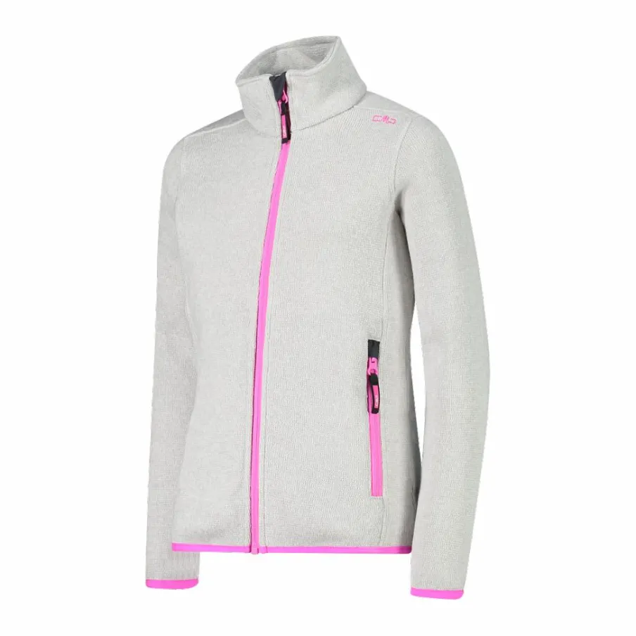 CMP Pile E Felpe^Giacca in pile da bambina in knit-tech
