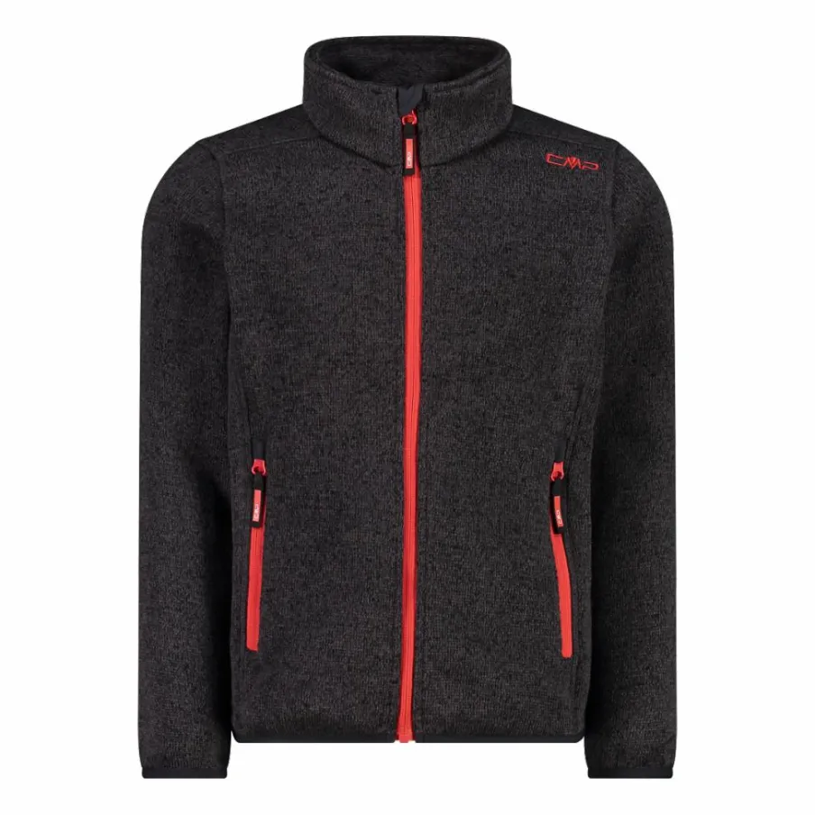 CMP Pile E Felpe^Giacca in pile da bambina in knit-tech
