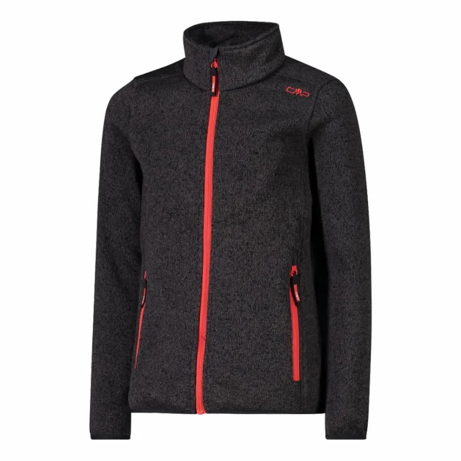 CMP Pile E Felpe^Giacca in pile da bambina in knit-tech