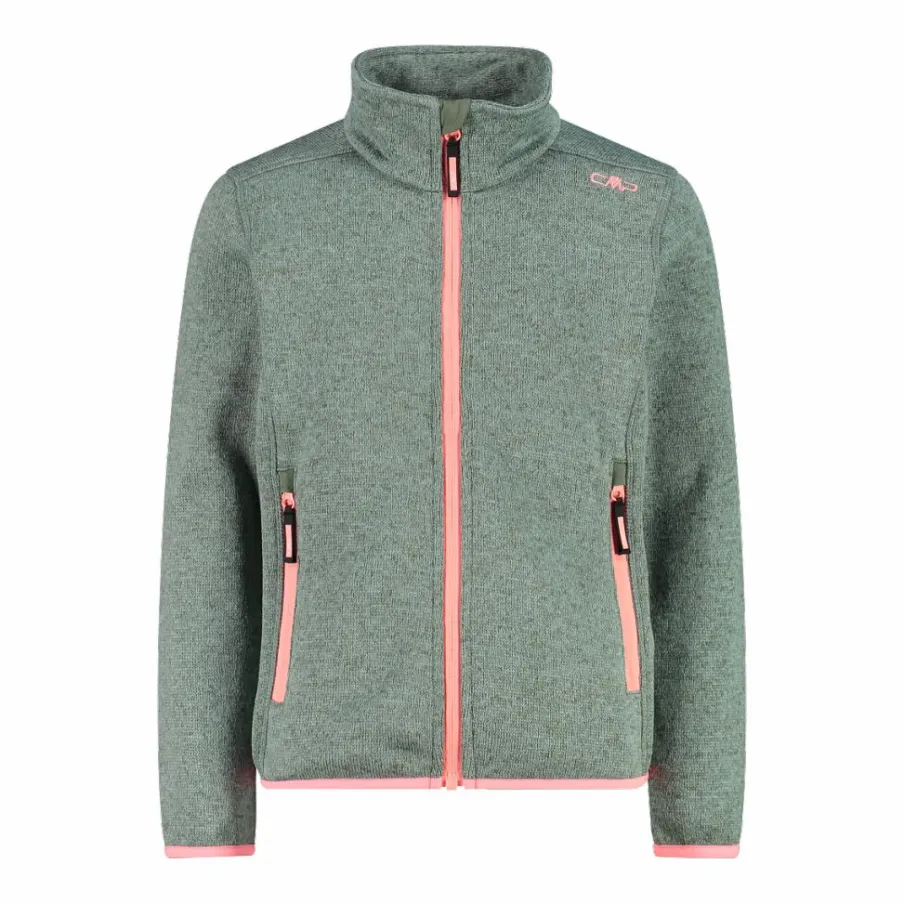 CMP Pile E Felpe^Giacca in pile da bambina in knit-tech