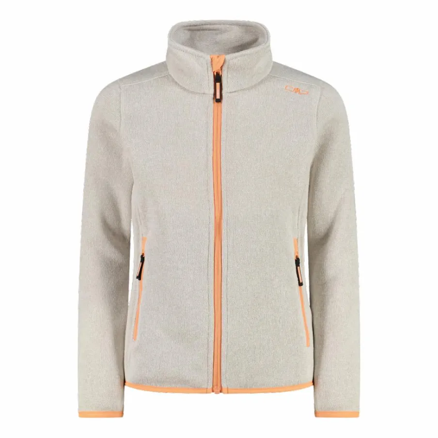 CMP Pile E Felpe^Giacca in pile da bambina in knit-tech