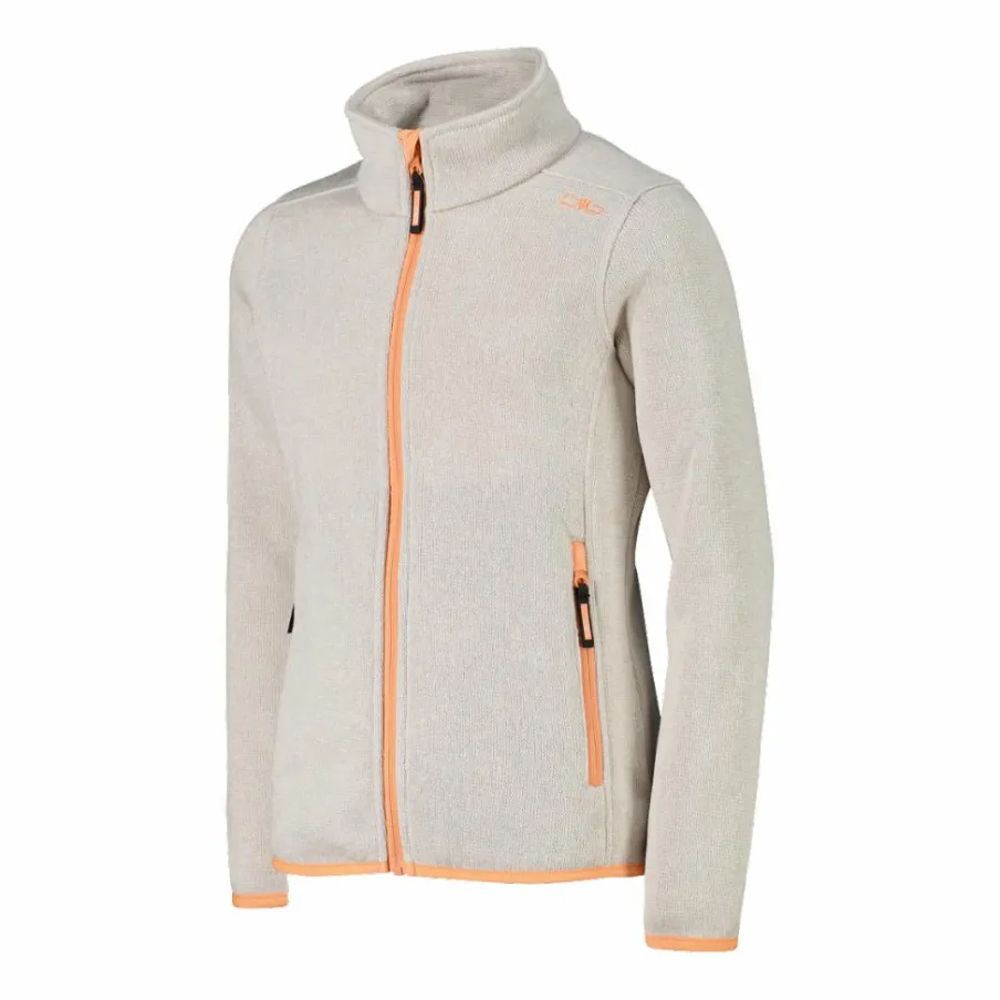 CMP Pile E Felpe^Giacca in pile da bambina in knit-tech