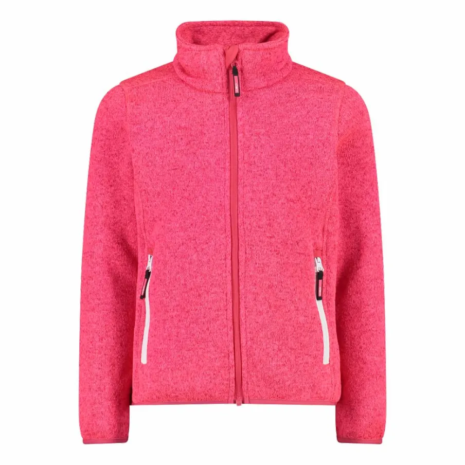 CMP Pile E Felpe^Giacca in pile da bambina in knit-tech