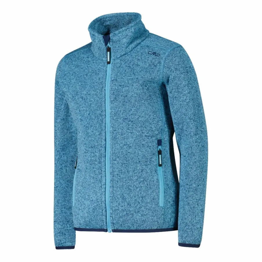 CMP Pile E Felpe^Giacca in pile da bambina in knit-tech