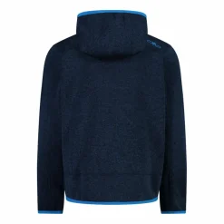 Bambino CMP Pile E Felpe^Giacca in pile da bambino in knit-tech mélange con cappuccio
