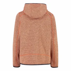 Bambino CMP Pile E Felpe^Giacca in pile da bambino in knit-tech mélange con cappuccio