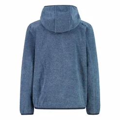 Bambino CMP Pile E Felpe^Giacca in pile da bambino in knit-tech mélange con cappuccio