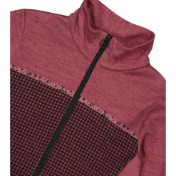 Donna CMP Pile^Giacca in pile da donna in knit tech stampata