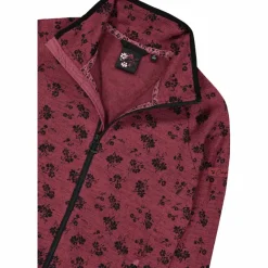 Donna CMP Pile^Giacca in pile da donna in knit tech stampata