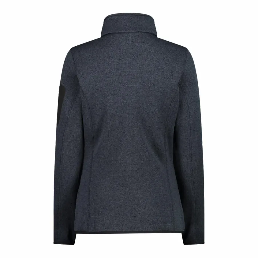 Donna CMP Pile^Giacca in pile da donna in Knit-Tech mèlange