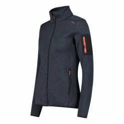 Donna CMP Pile^Giacca in pile da donna in Knit-Tech mèlange