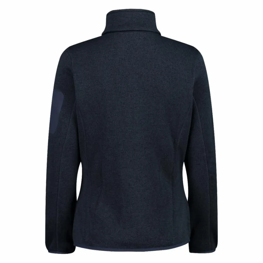 Donna CMP Pile^Giacca in pile da donna in Knit-Tech mèlange