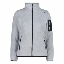 Donna CMP Pile^Giacca in pile da donna in Knit-Tech mèlange