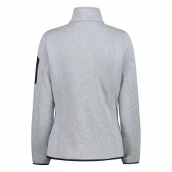 Donna CMP Pile^Giacca in pile da donna in Knit-Tech mèlange