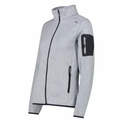 Donna CMP Pile^Giacca in pile da donna in Knit-Tech mèlange