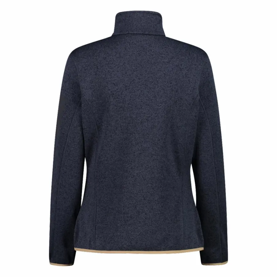 Donna CMP Pile^Giacca in pile da donna in Knit-Tech mèlange