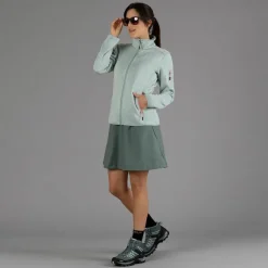 Donna CMP Pile^Giacca in pile da donna in Knit-Tech mèlange