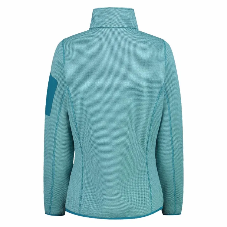 Donna CMP Pile^Giacca in pile da donna in Knit-Tech mèlange