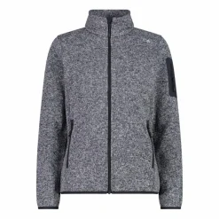 Donna CMP Pile^Giacca in pile da donna in Knit-Tech mèlange