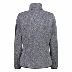 Donna CMP Pile^Giacca in pile da donna in Knit-Tech mèlange