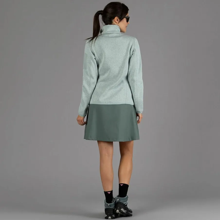 Donna CMP Pile^Giacca in pile da donna in Knit-Tech mèlange