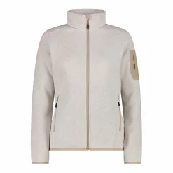 Donna CMP Pile^Giacca in pile da donna in Knit-Tech mèlange
