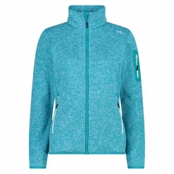 Donna CMP Pile^Giacca in pile da donna in Knit-Tech mèlange