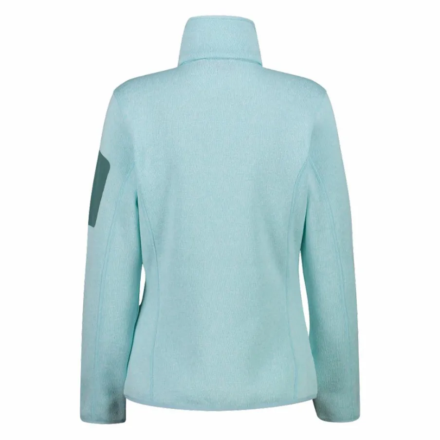 Donna CMP Pile^Giacca in pile da donna in Knit-Tech mèlange