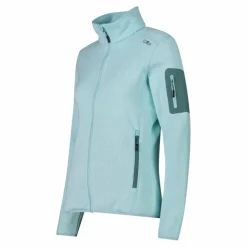 Donna CMP Pile^Giacca in pile da donna in Knit-Tech mèlange