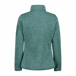 Donna CMP Pile^Giacca in pile da donna in Knit-Tech mèlange