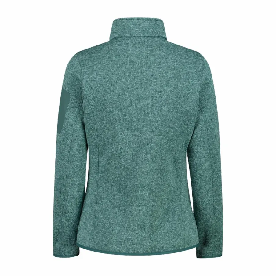 Donna CMP Pile^Giacca in pile da donna in Knit-Tech mèlange