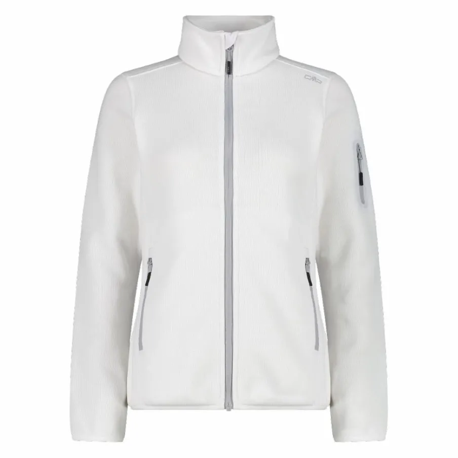 Donna CMP Pile^Giacca in pile da donna in Knit-Tech mèlange