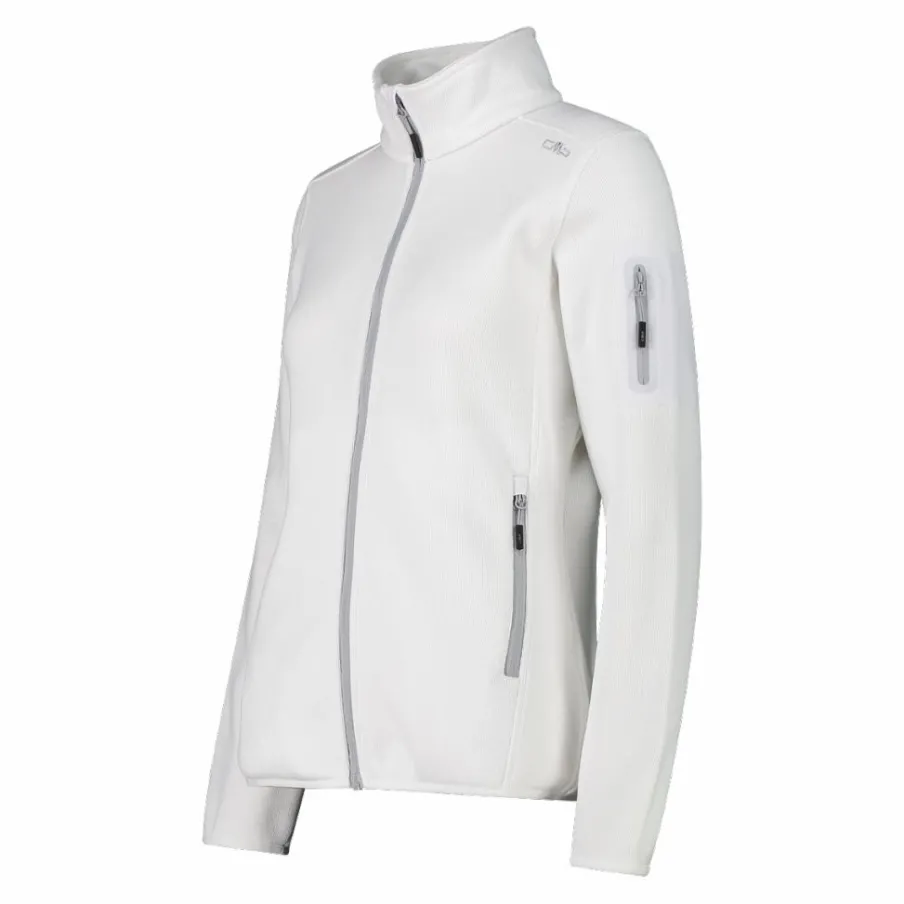 Donna CMP Pile^Giacca in pile da donna in Knit-Tech mèlange