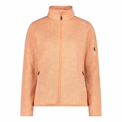 Donna CMP Pile^Giacca in pile da donna in Knit-Tech mèlange
