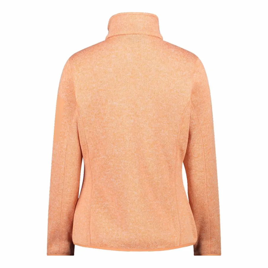 Donna CMP Pile^Giacca in pile da donna in Knit-Tech mèlange
