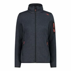 Donna CMP Pile^Giacca in pile da donna in Knit-Tech mèlange