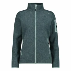 Donna CMP Pile^Giacca in pile da donna in Knit-Tech mèlange