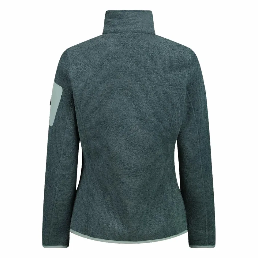 Donna CMP Pile^Giacca in pile da donna in Knit-Tech mèlange