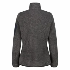 Donna CMP Pile^Giacca in pile da donna in Knit-Tech mèlange