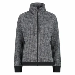 Donna CMP Pile^Giacca in pile da donna in knit tech