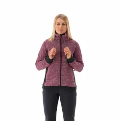 Donna CMP Pile^Giacca in pile da donna in knit tech