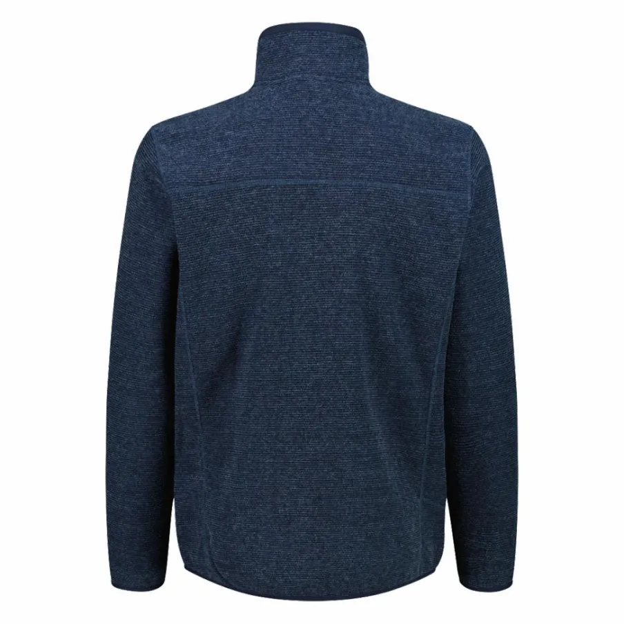 Uomo CMP Pile^Giacca in pile da uomo in knit tech melange