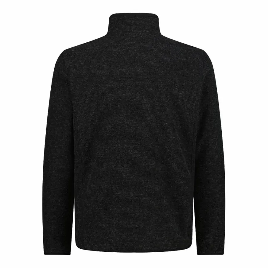 Uomo CMP Pile^Giacca in pile da uomo in knit tech melange